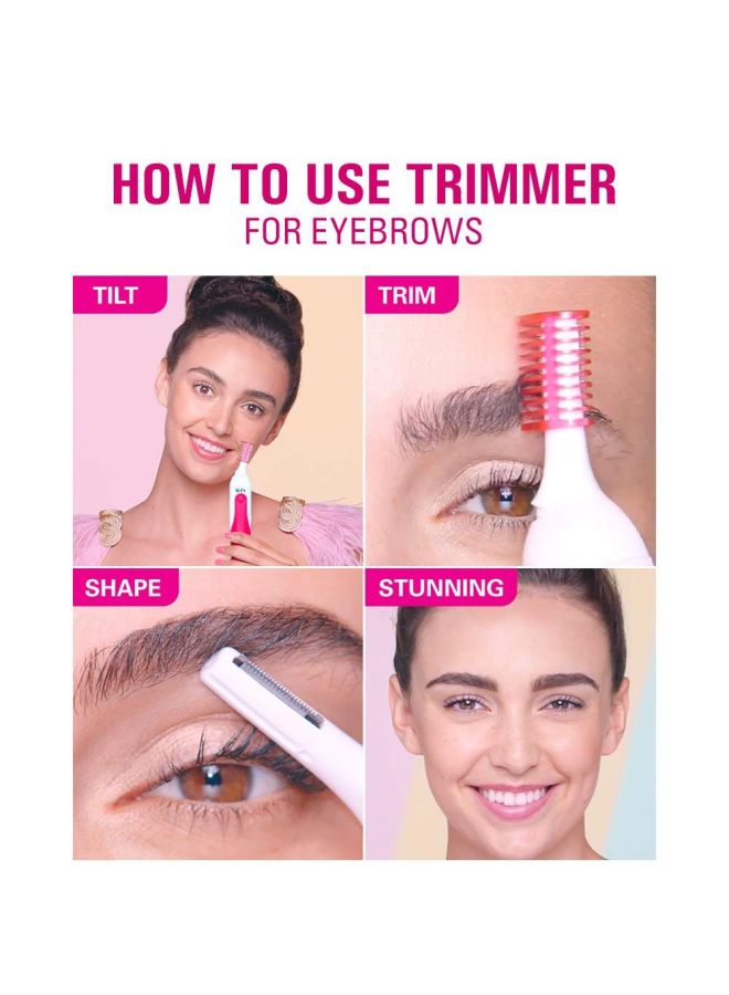 Veet Sensitive Touch Beauty Trimmer White/Pink  - Image 5