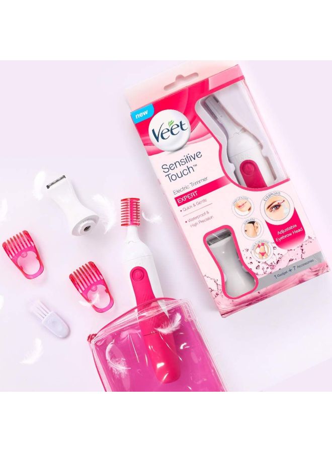 Sensitive Touch Beauty Trimmer White/Pink