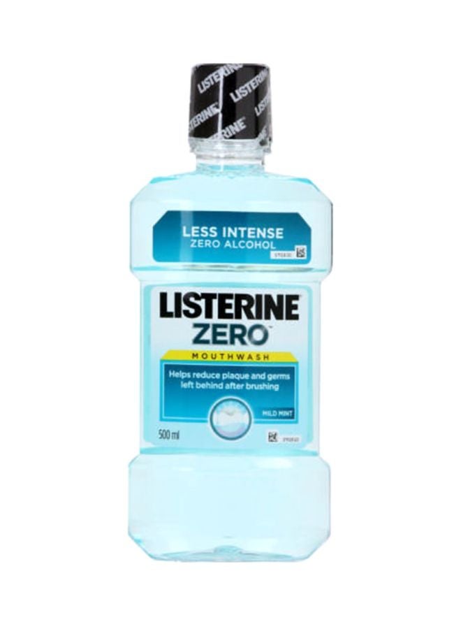 Listerine Antiseptic Zero Mouth Wash 500ml  - Image 1