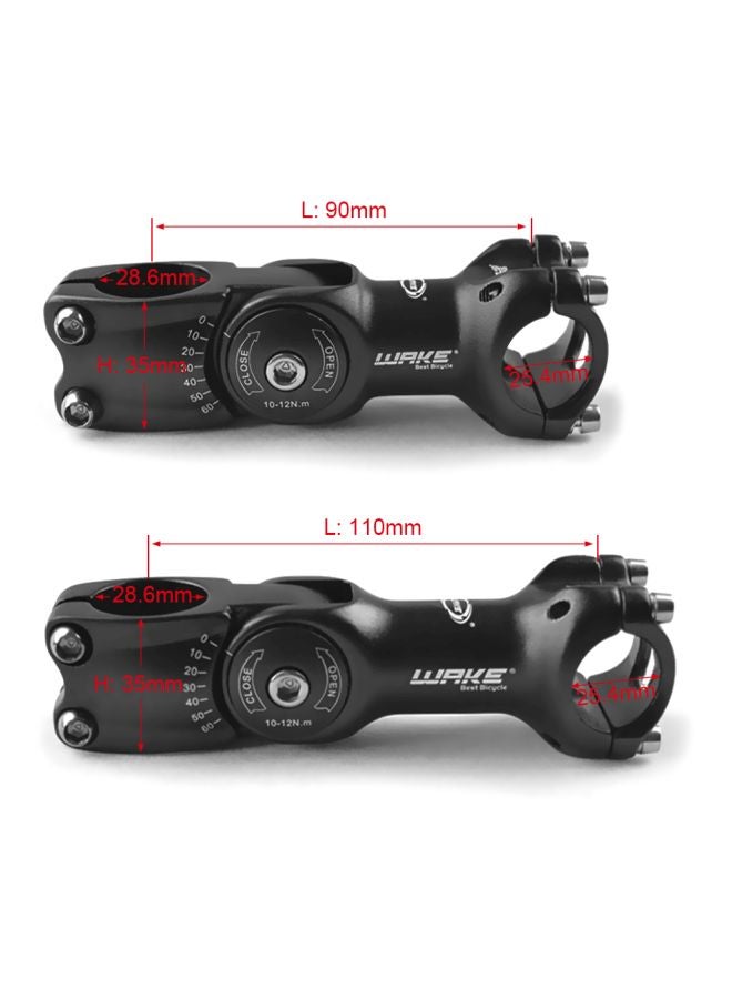 WAKE 60-Degree Adjustable Bike Handlebar Stems 0.254kg  - Image 2