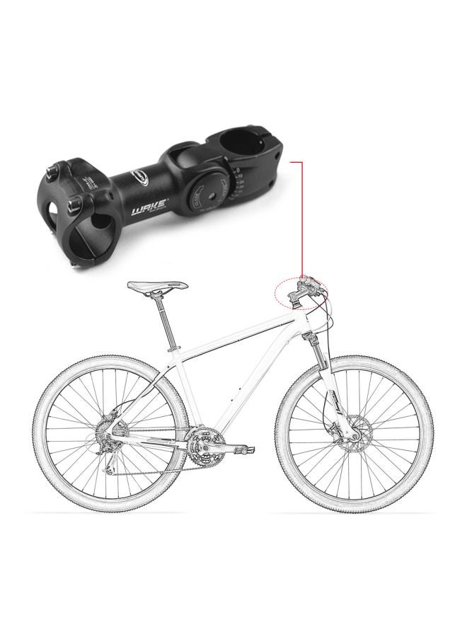 WAKE Adjustable Bicycle Handlebar Stem 0.28kg  - Image 4