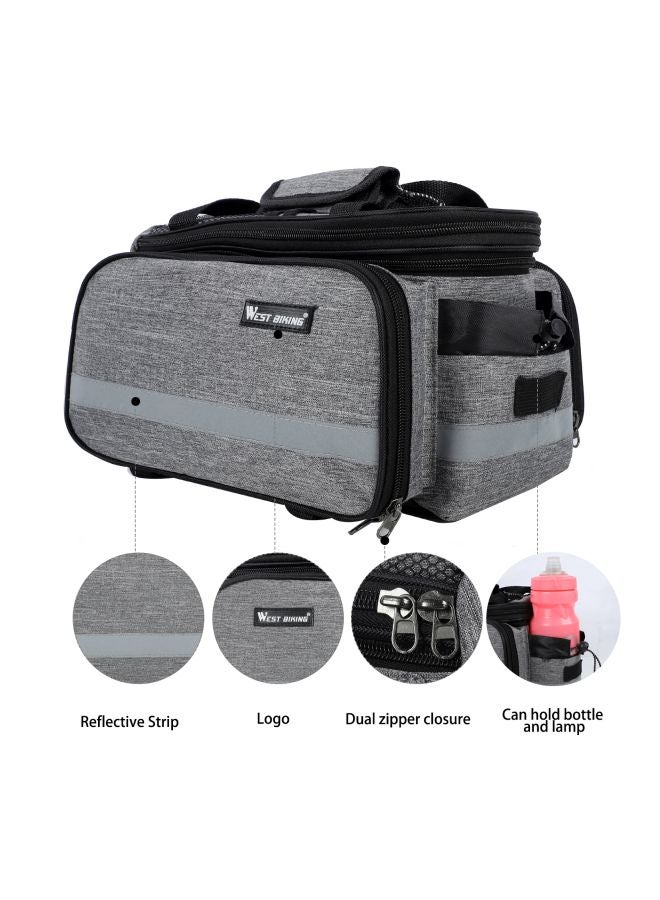 WEST BIKING Waterproof Bike Saddle Bag 36x15x20cm  - Image 4