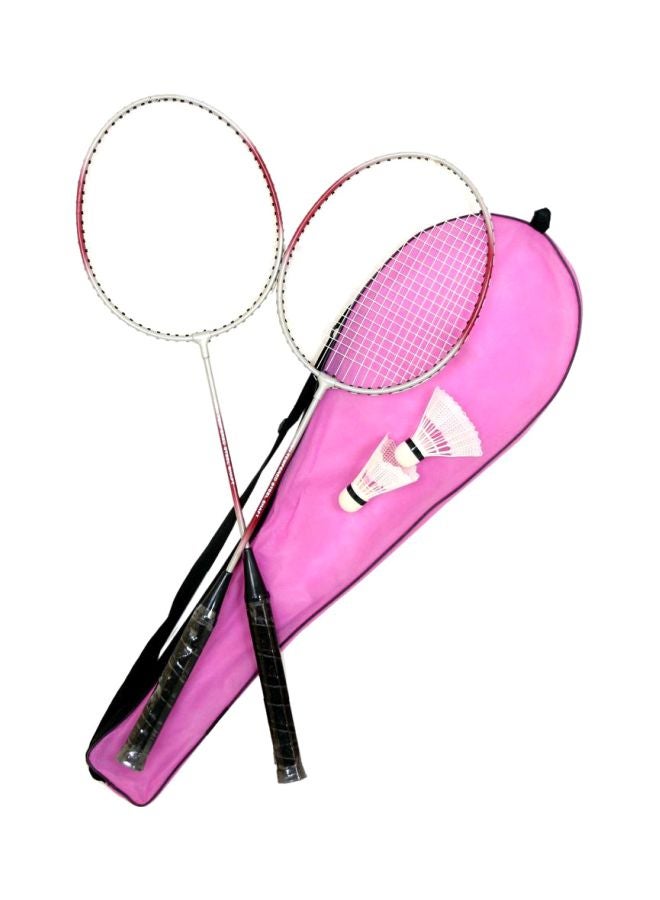 Badminton Racquet With Shuttlecock 68x18cm - Image 1