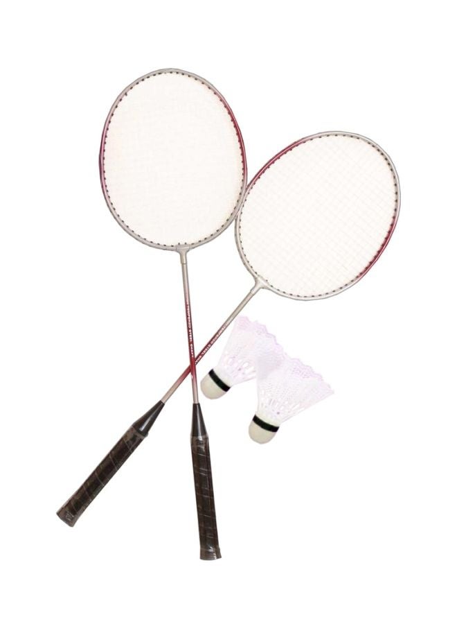 Badminton Racquet With Shuttlecock 68x18cm - Image 3