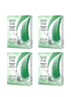 Aloe Eva 4-Piece Aloe Vera Strengthening Hair Ampoules 15ml 
