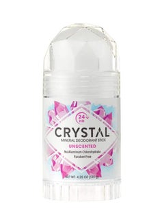 Crystal Unscented Mineral Deodorant Stick 120grams  - Image 1