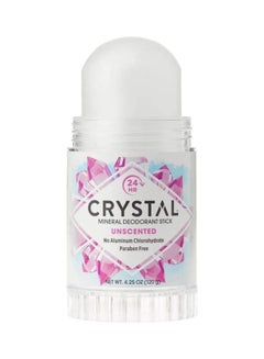 Crystal Unscented Mineral Deodorant Stick 120grams  - Image 3