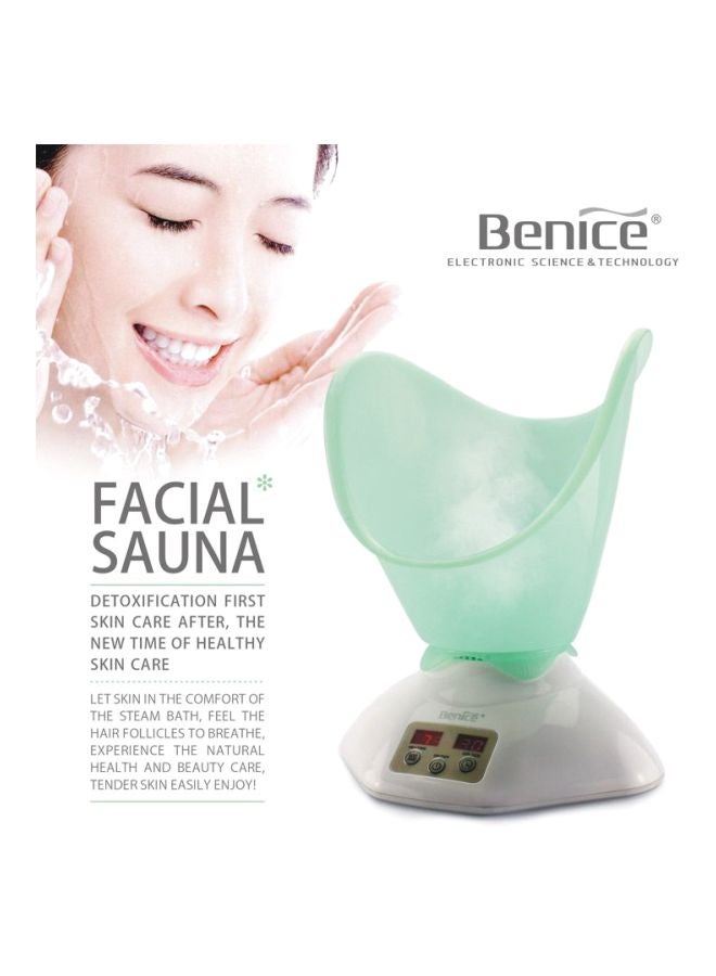 بينيس طقم جهاز بخار احترافي للوجه أخضر/أبيض - Image 3