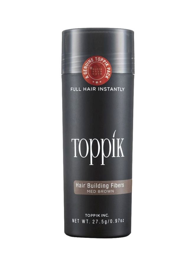 Toppik Hair Building Fibers Medium Brown 27.5grams  - Image 1