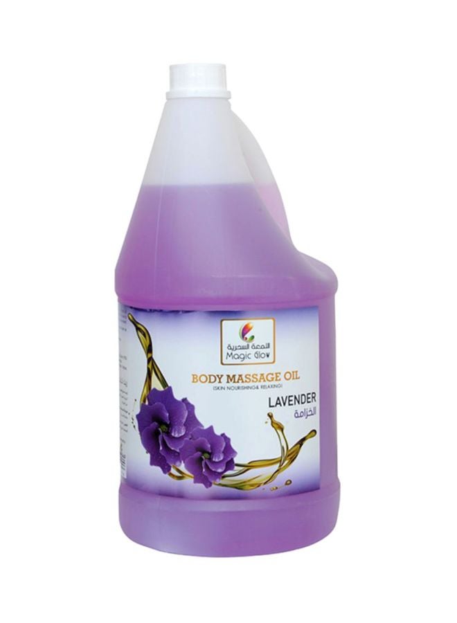 Magic Glow Lavender Body Massage Oil 3.78Liters