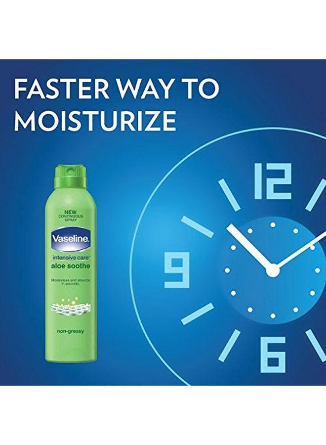 Vaseline Intensive Care Aloe Soothe Moisturizing Spray 184grams - Image 4