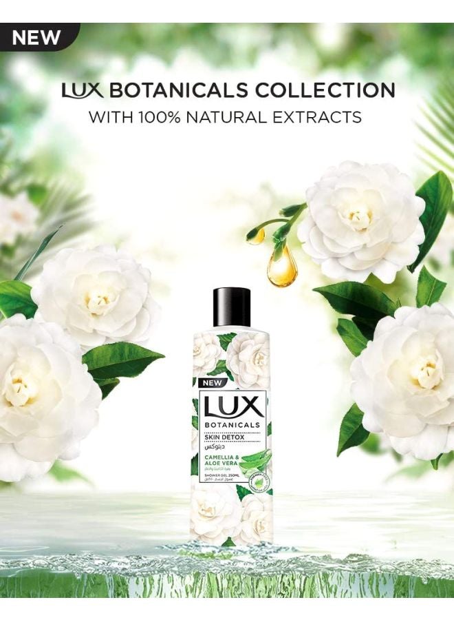 Lux - Botanicals Skin Detox Camellia And Aloe Vera Shower Gel 250ml - Image 1