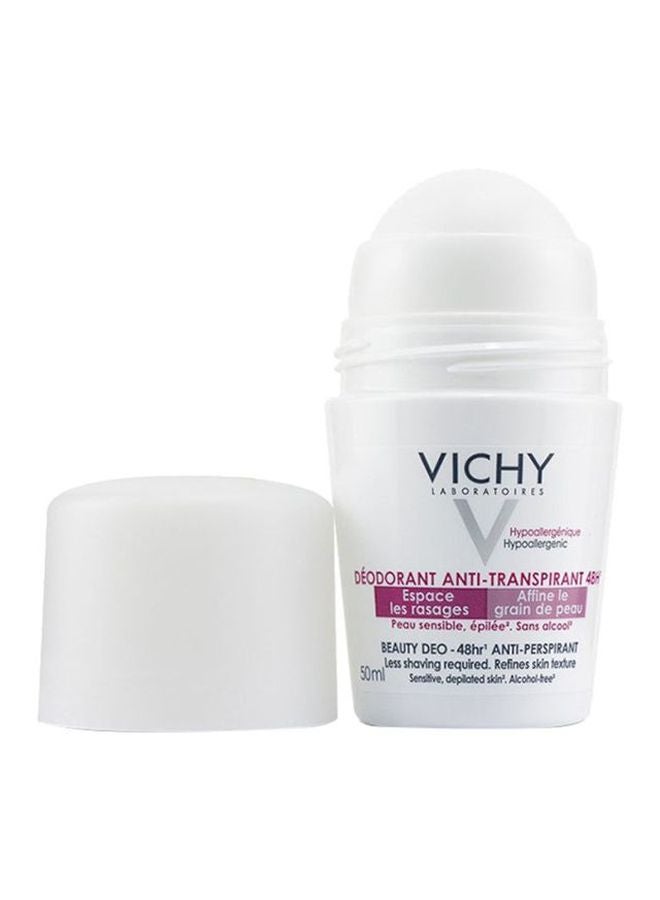 VICHY 48 Hours Anti Perspirant Beauty Deodorant For Women White 50ml  - Image 3