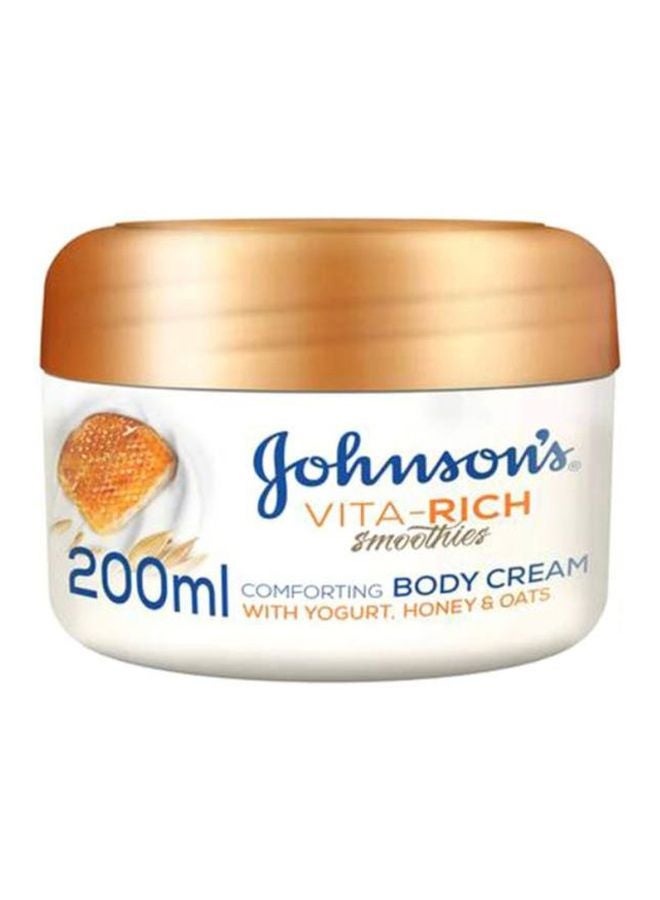 Johnson's Vita-Rich Smoothies Comforting Body Cream 200ml - Image 1