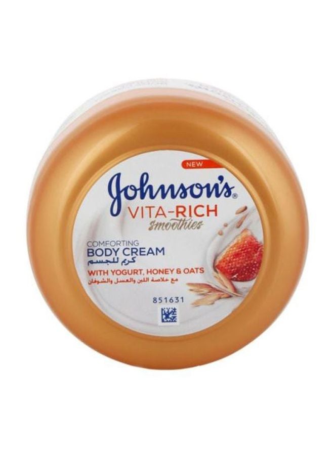 Johnson's Vita-Rich Smoothies Comforting Body Cream 200ml - Image 2