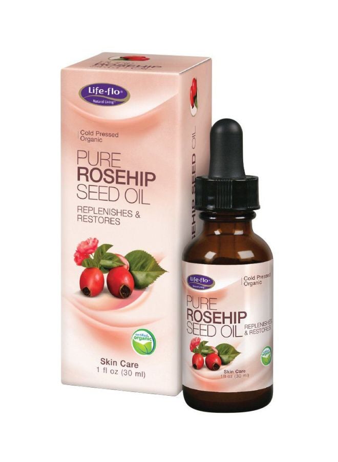 Life-flo Pure Rosehip Seed Skin Oil Amber 30ml  - Image 3
