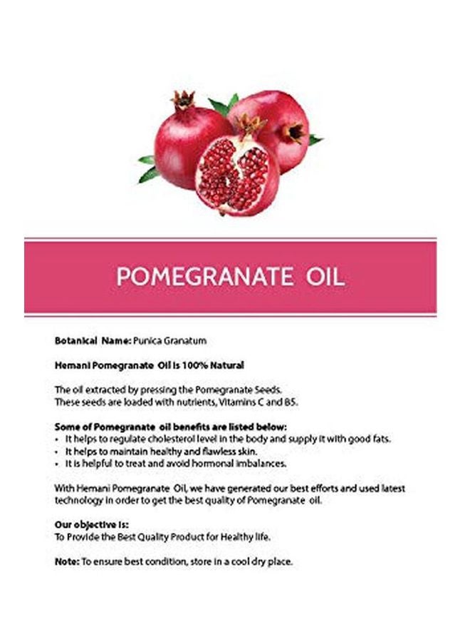HEMANI - Live Natural Pomegranate Oil 30ml - Image 1