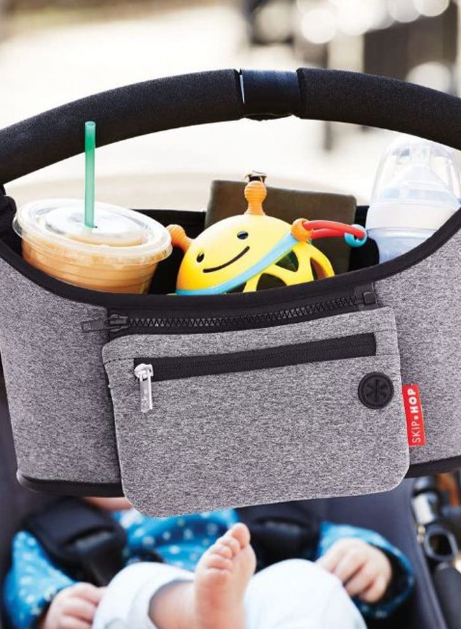 Skip Hop - Grab And Go Stroller Organizer - Grey/Black - Image 1
