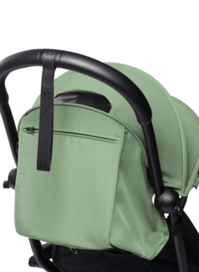 BABYZEN - YOYO Complete Stroller Set - Black Frame With Colour Pack, 6+ Months - Peppermint - Image 1