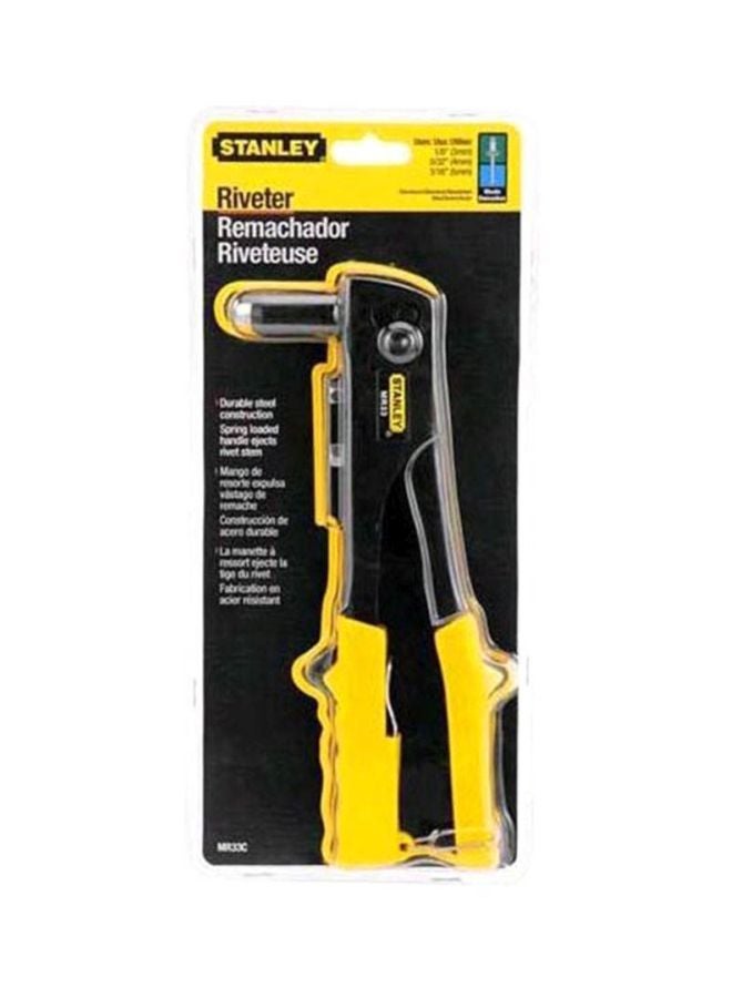 Stanley Medium Duty Riveter Black/Yellow 337.82x157.48x35.56mm - Image 2