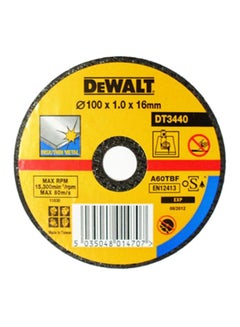 DEWALT Metal Cutting Disc Yellow 