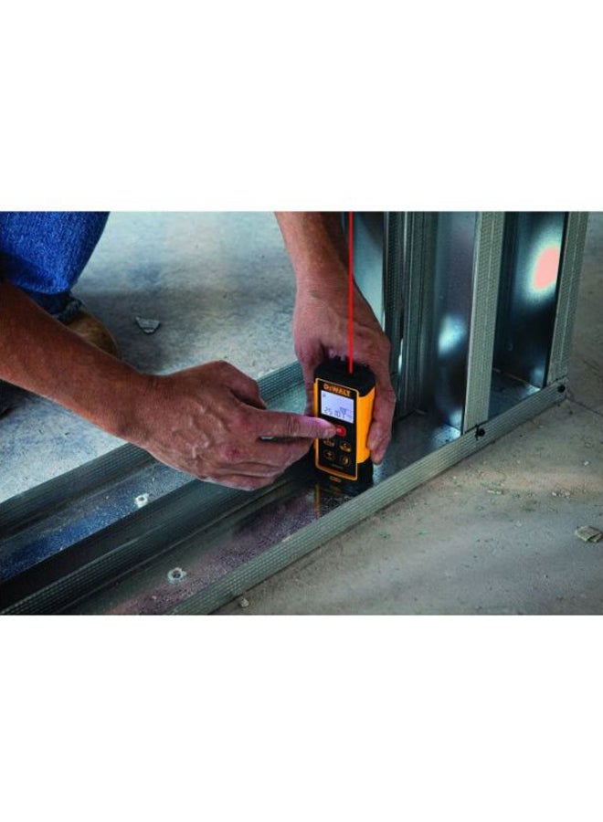 DEWALT Plastic Laser Distance Meter Yellow/Black/Silver 196.8 x 196.8 x 196.8inch  - Image 4