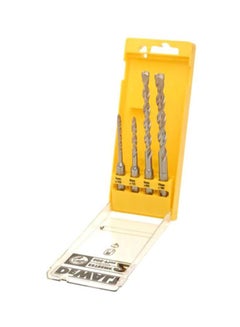 DEWALT 4-Piece SDS Plus Hammer Drill Bit Set Silver  - Image 2