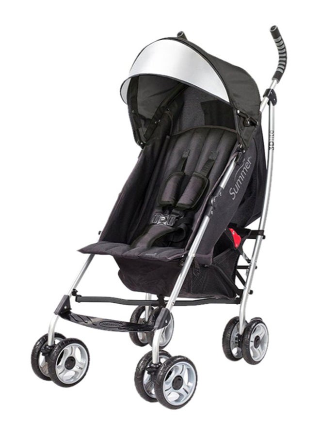 3D Lite Single Stroller - Black/Silver - v1604678722/N14444928A_1