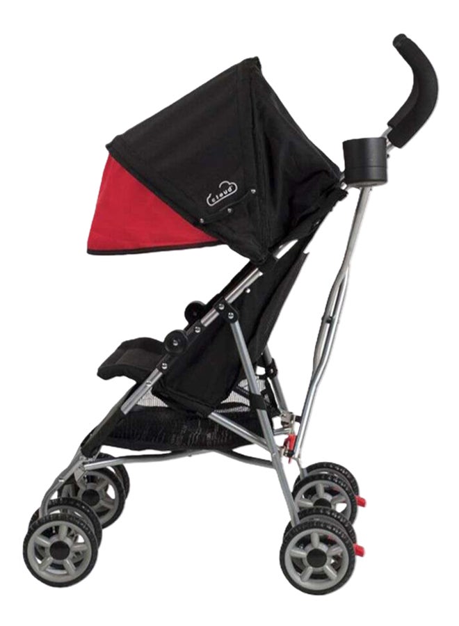 Single Stroller - Scarlet Red/Black