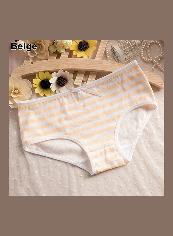 Generic - Summer Navy Style Striped Lovely Bowknot Decor Underwear Panties Briefs multicolour - Image 1