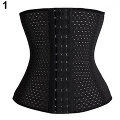Generic Body Shaper Slim Waist Trainer Tummy Girdle Belt Cincher Underbust Corset multicolour  - Image 5