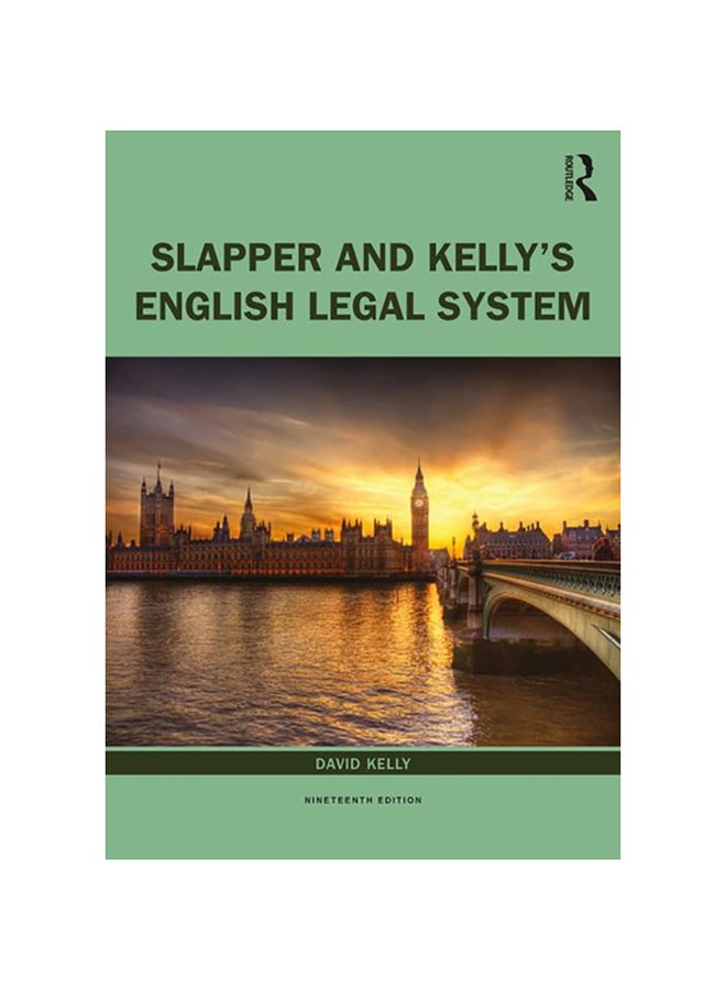Slapper and Kelly's the English Legal System Paperback English by Kelly, David - 38545 