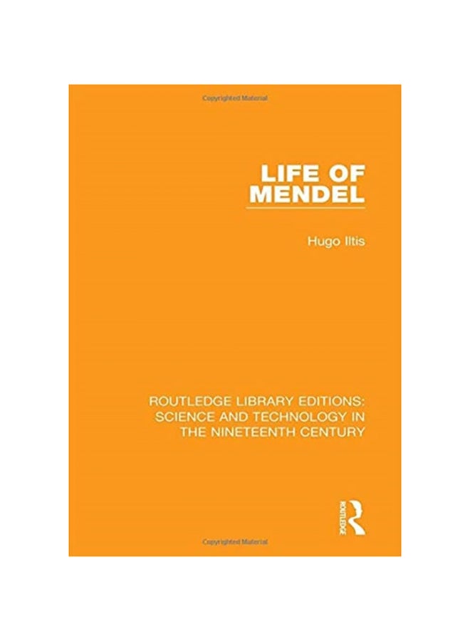 Life Of Mendel Paperback English by Hugo Iltis - 2020 