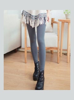 Stretchable Thicken Leggings Grey