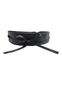 Fashionable Bowknot Belt Black
