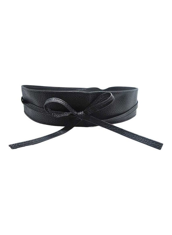 Generic - Fashionable Bowknot Belt Black - Image 1