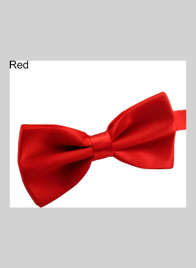 Generic Adjustable Wedding Bow Tie Red 