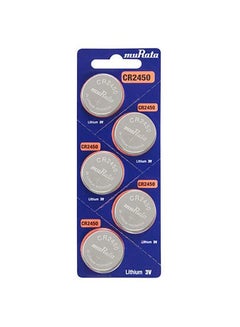 muRATA 5-Piece Lithium Batteries Set 0.197inch 