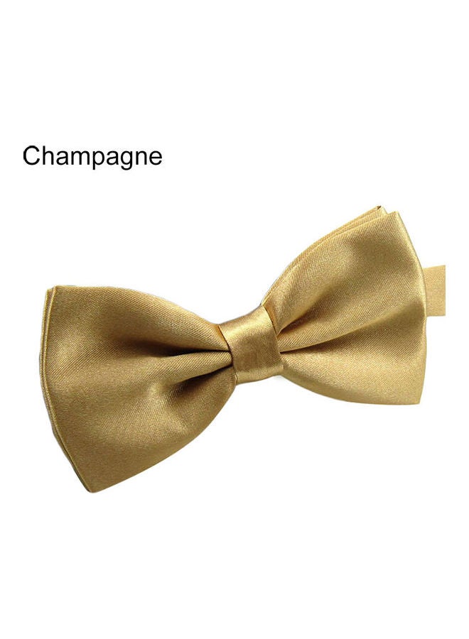 ربطة عنق قابلة للتعديل لحفلات الزواج ذهبي