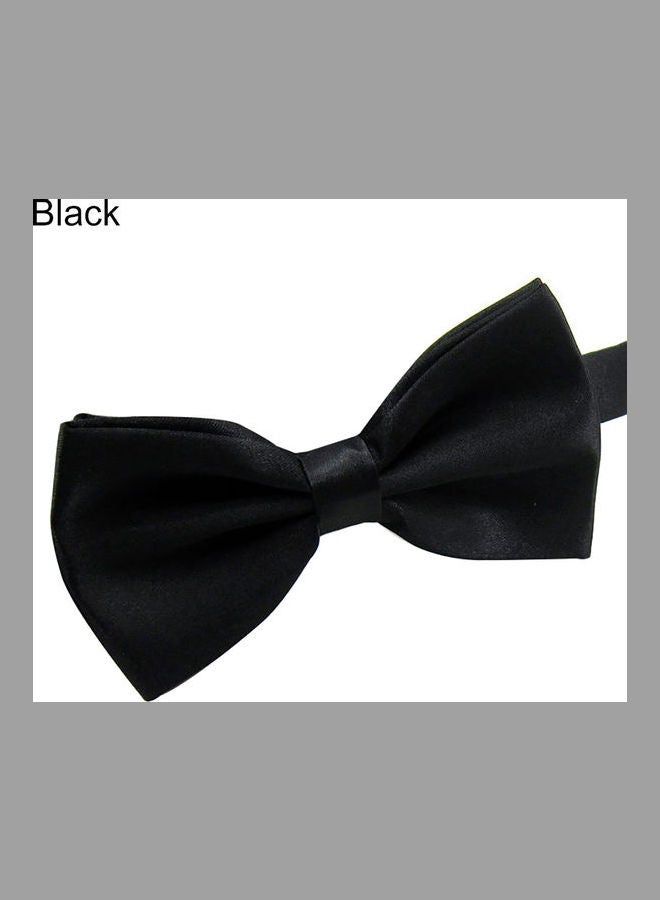 Generic Adjustable Wedding Bow Tie Black 
