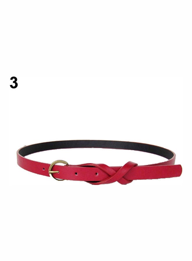 Generic - Vintage Thin Belt Red - Image 1