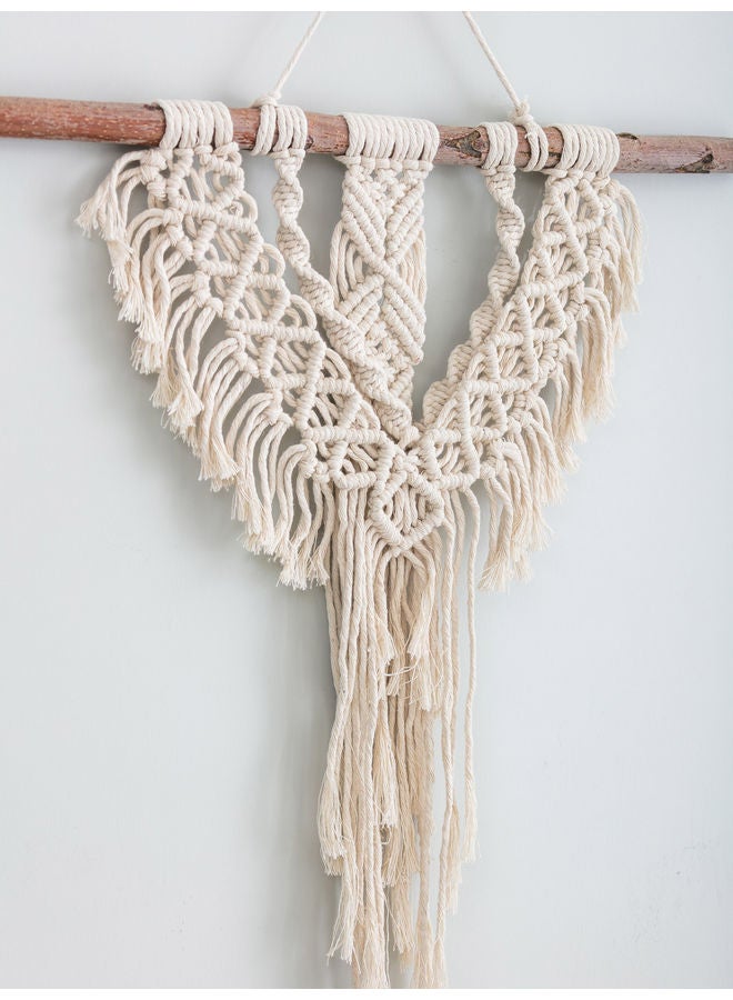LC WAIKIKI - Decorative Wall Macrame Beige 37 x 72cm - Image 1