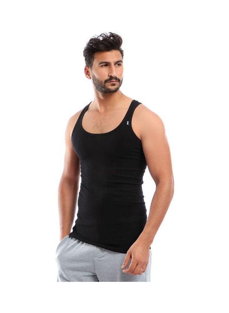 COTTONIL - 3-Piece Cotton Scoop Neck Sleevless Tank Top Undershirts Multicolour - Image 1