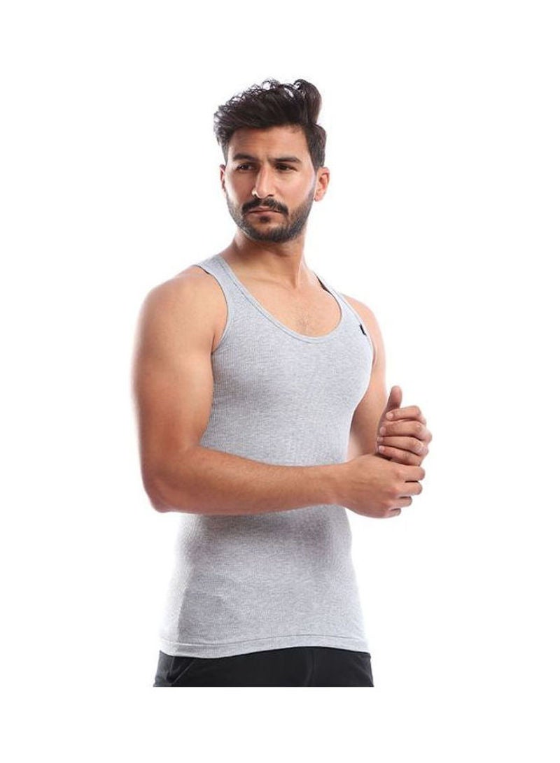 COTTONIL - 3-Piece Cotton Scoop Neck Sleevless Tank Top Undershirts Multicolour - Image 1