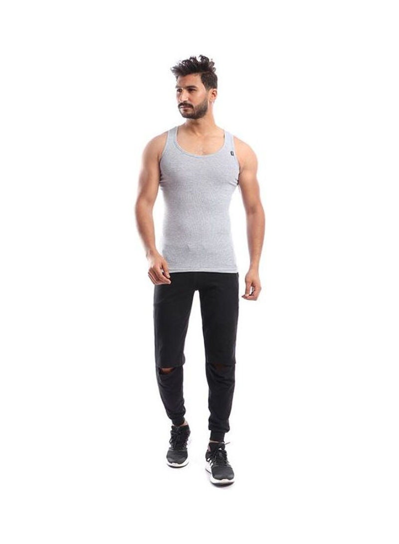 COTTONIL - 3-Piece Cotton Scoop Neck Sleevless Tank Top Undershirts Multicolour - Image 1