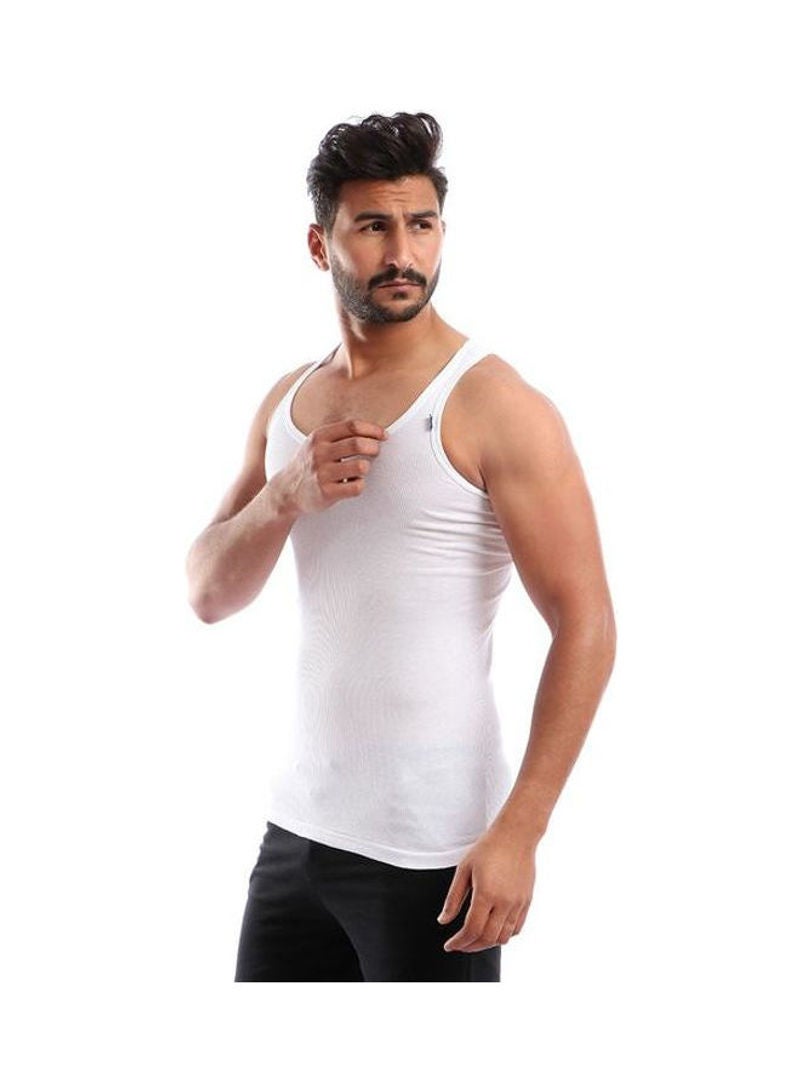 COTTONIL - 6-Piece Dirby Sleeveless Tank Top Undershirts Set White - Image 1
