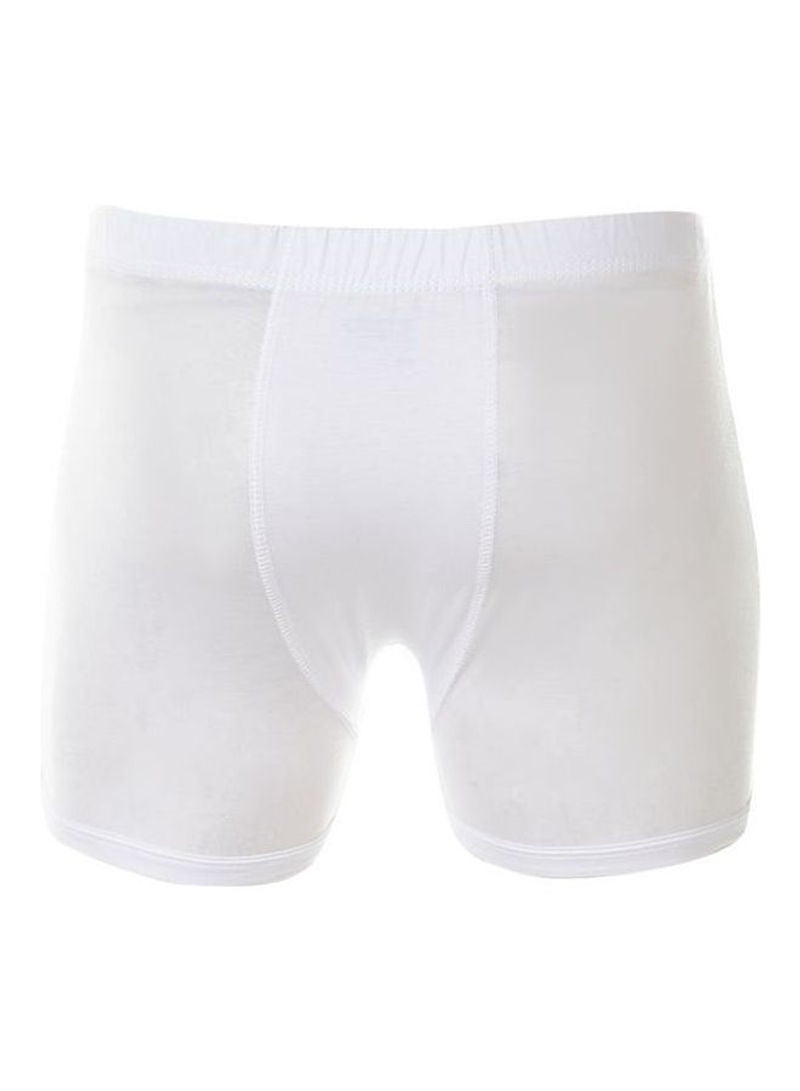 embrator 3-Piece Cotton Boxers Underware Set White  - Image 3