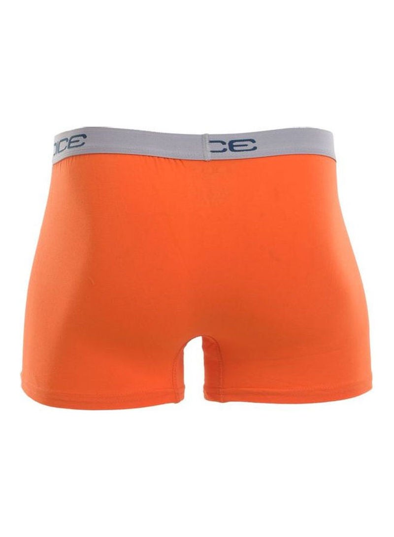 DICE 6-Piece Cotton Boxers Underware Set Orange/Grey/Burgundy  - Image 3