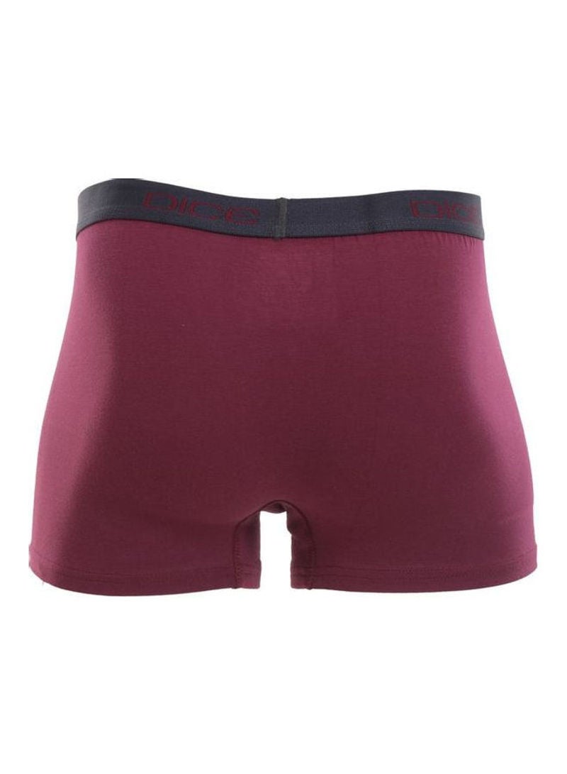 DICE 6-Piece Cotton Boxers Underware Set Orange/Grey/Burgundy  - Image 5