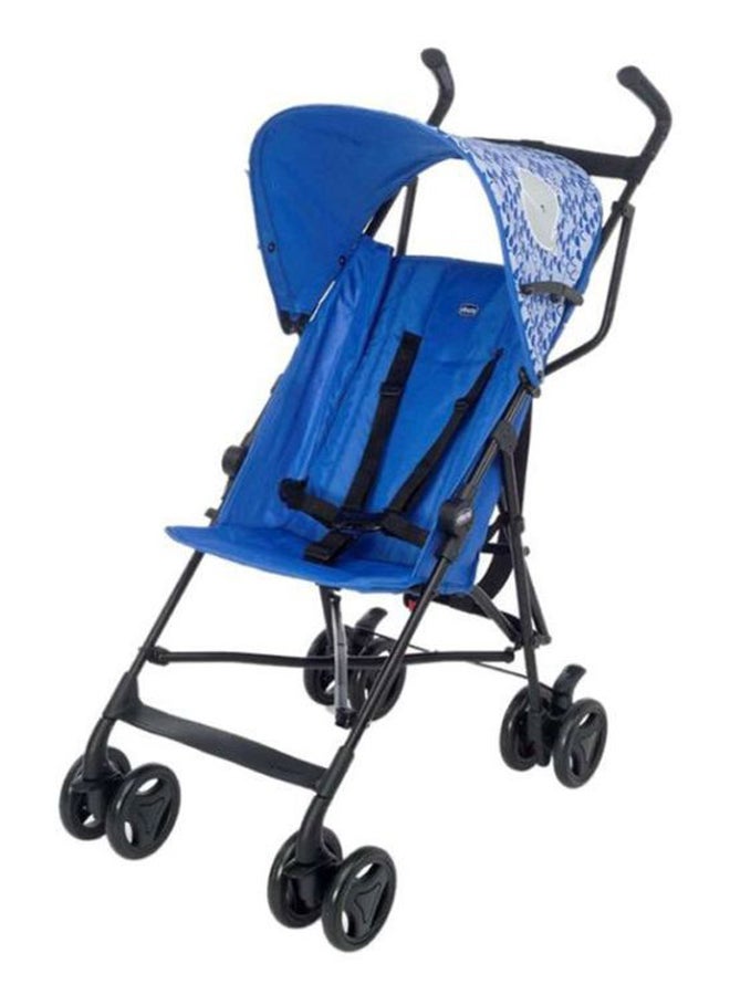 Chicco Snappy Single Stroller - Blue/Black  - Image 1